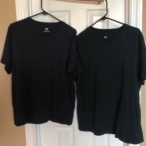 H&M Regular Fit Short Sleeve Bundle (size L)